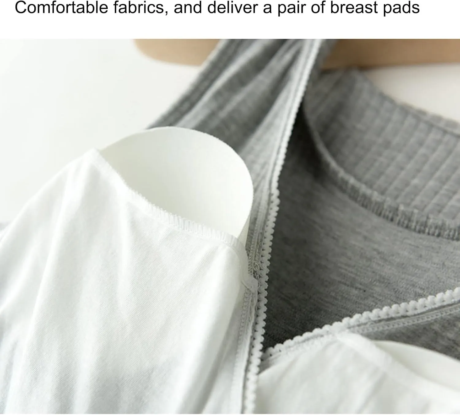 Womens Maternity Summer Sleeveless Ribbed Printed Tank Tops Pregnancy Vest For Breastfeeding With Breast Pads