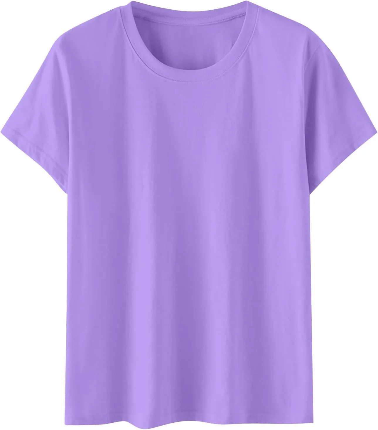 Womens Oversized V Neck Tshirts Rolled Short Sleeve Summer Casual Basic Tunic Tops Loose Fit Tee Shirts