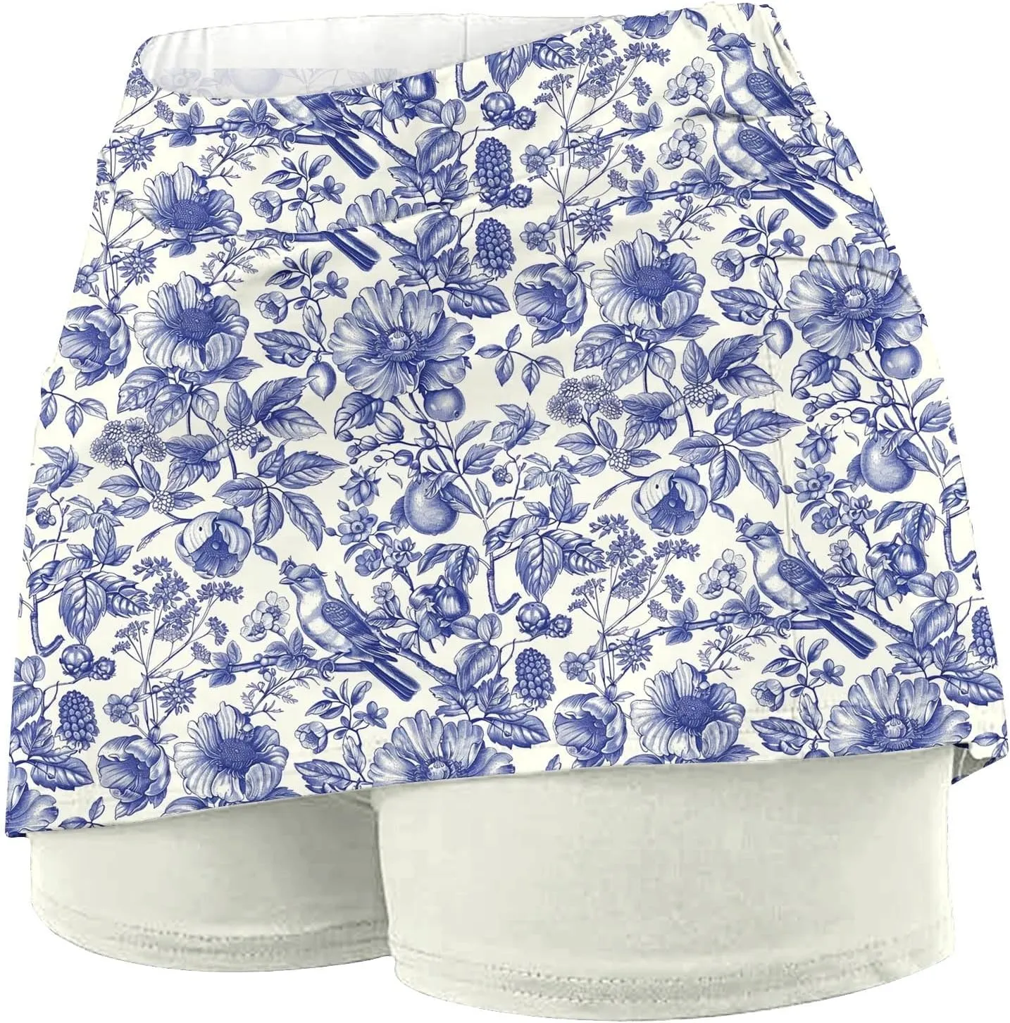 Womens Pleated High Cut 2 Piece Skirts Sets Skirts Shorts Sets for Women Workout Gym Yoga Tennis Matching Skirts