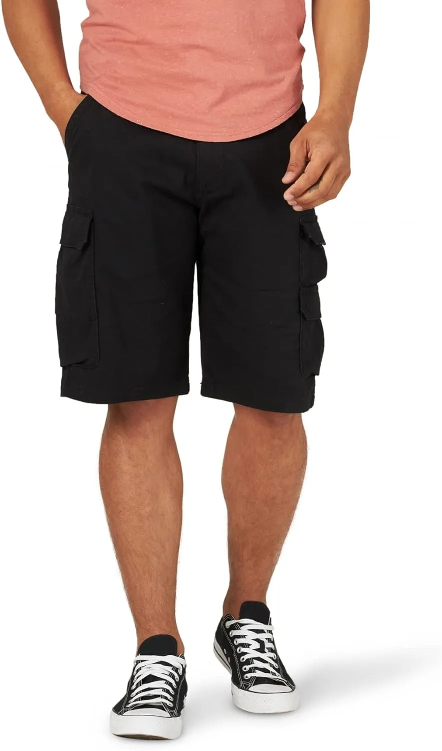 Wrangler Authentics Men's Stretch Twill Cargo Shorts