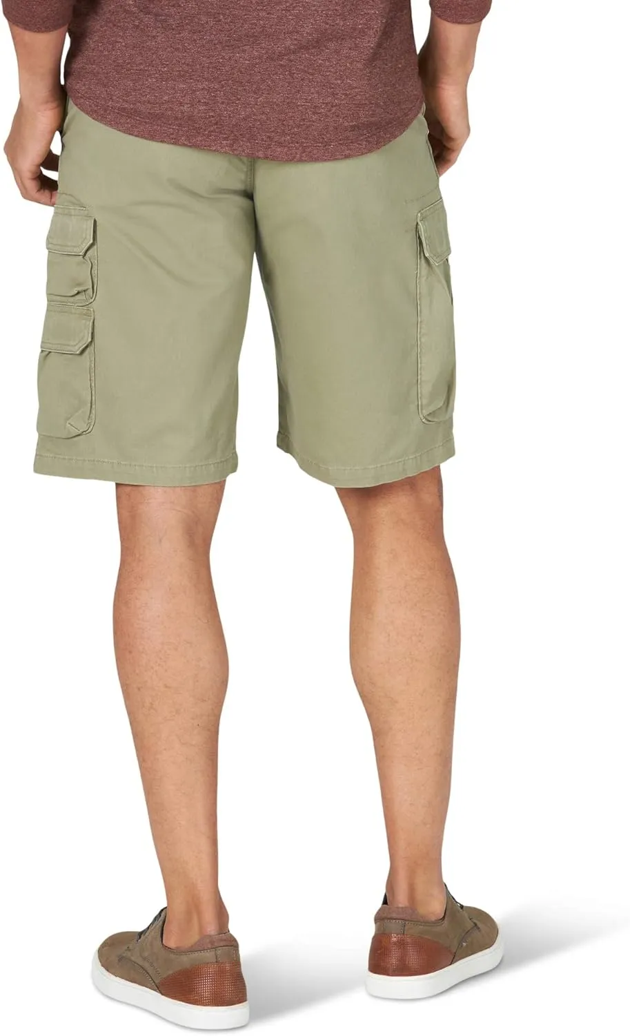 Wrangler Authentics Men's Stretch Twill Cargo Shorts