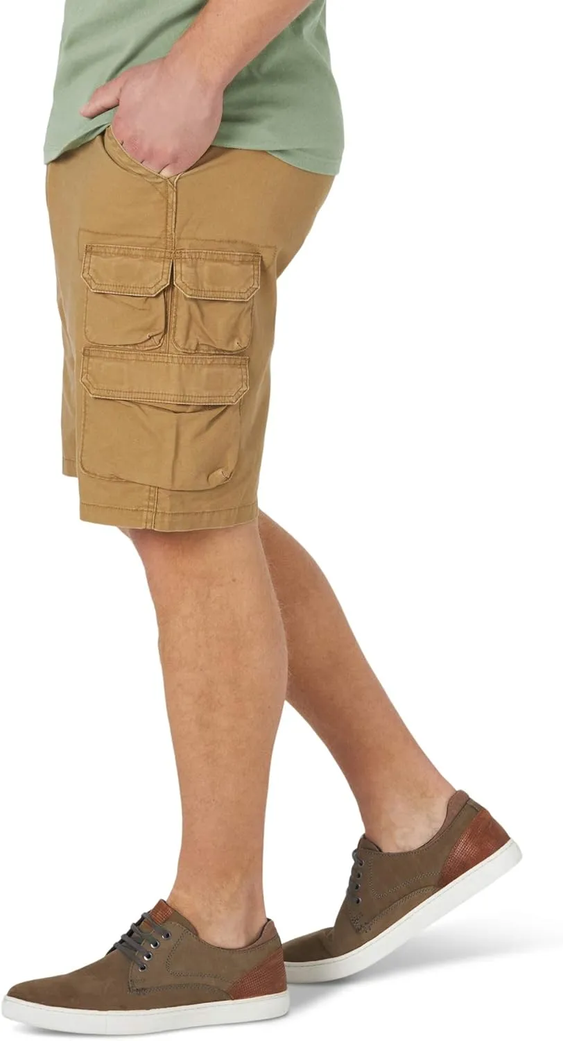 Wrangler Authentics Men's Stretch Twill Cargo Shorts