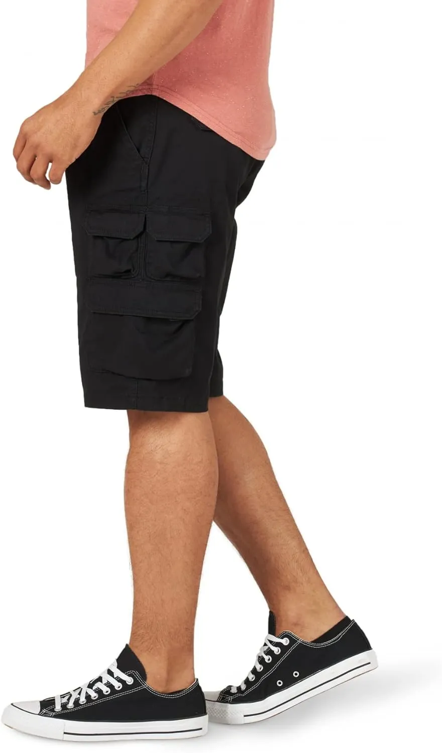 Wrangler Authentics Men's Stretch Twill Cargo Shorts
