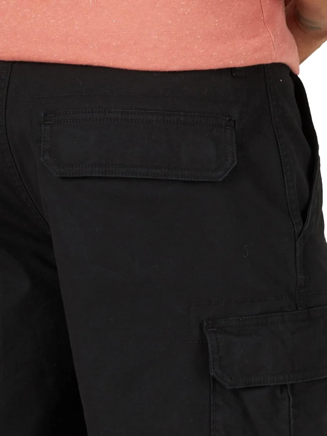 Wrangler Authentics Men's Stretch Twill Cargo Shorts