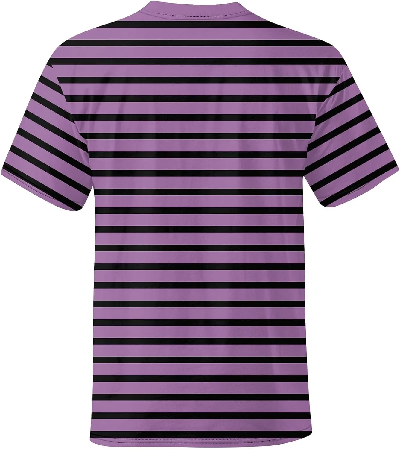 Ymosrh Men's Fashion Tshirts Casual Striped Short Sleeve Crewneck Summer Basic Tee Shirts, S-4XL
