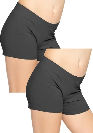 Youth Girl's Stretch Cotton Booty Shorts