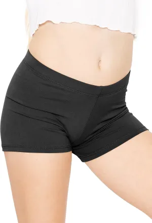 Youth Girl's Stretch Cotton Booty Shorts